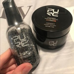 Hair treatment with free gift